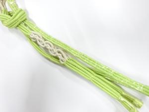 未使用品　正絹　手組帯締め